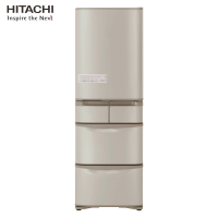 Hitachi/日立 396升多门风冷变频冰箱自动制冰急速冷冻 高保温果蔬室保湿保鲜R-S42GC(浅棕) 日本原装进口
