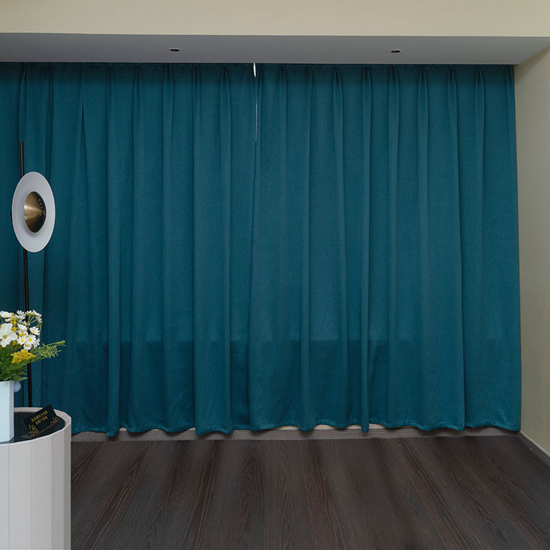 福芳双层布艺窗帘/副高清大图