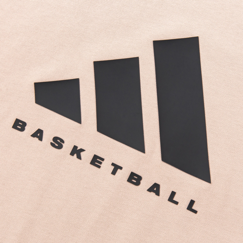 adidas 童装 字母Logo印花运动休闲短袖T恤 男童 珍珠烟灰 JE3940