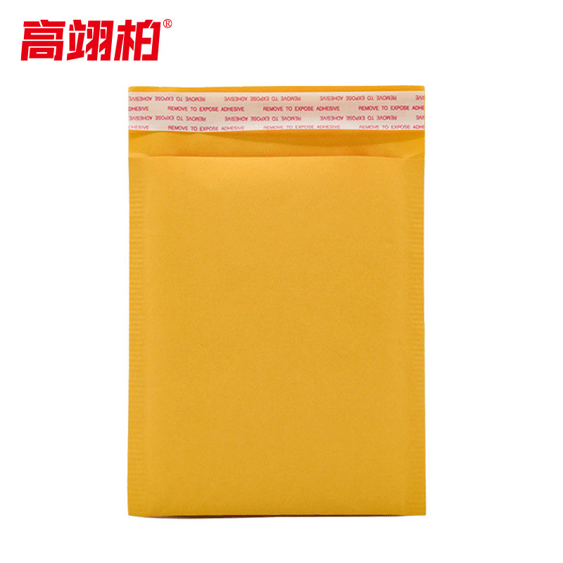 高翊柏 12020268 牛皮纸气泡袋 13*23cm 354个/箱 黄色自粘信封袋加厚泡沫包装防水防震物流快递袋高清大图