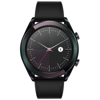 华为(HUAWEI) WATCH GT 雅致款款 （黑色）智能户外防水运动手表电话消息提醒+运动指导+NFC+GPS+心率睡眠监测+公交移动支付+健康管理