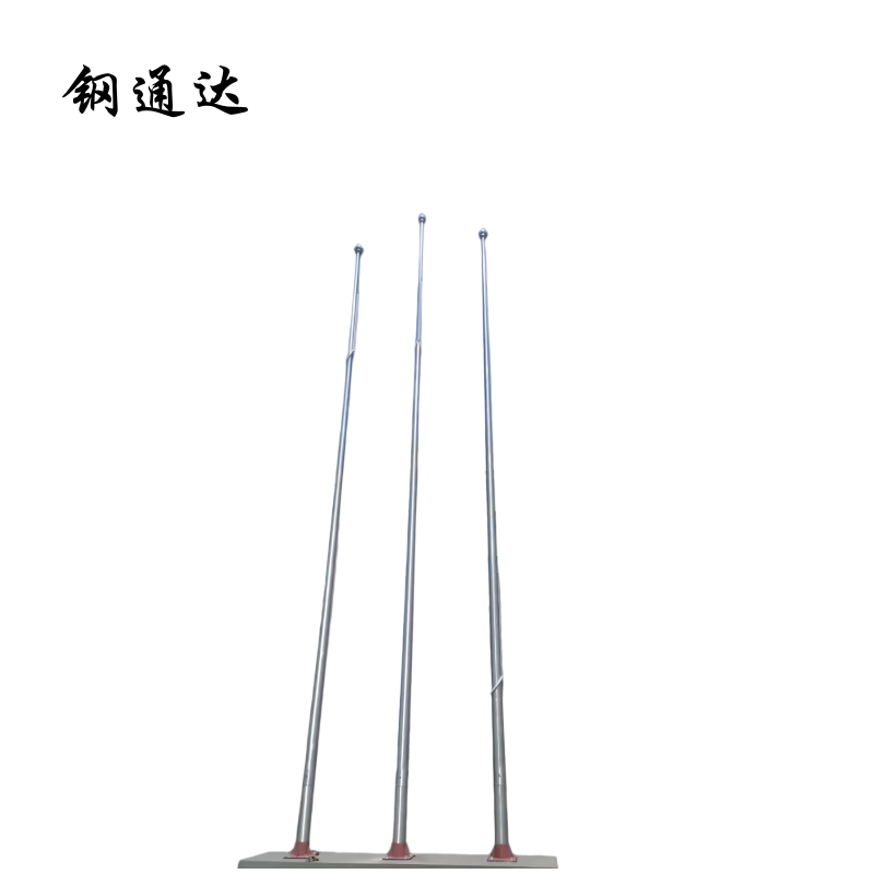 钢通达 不锈钢户外旗杆 108*4 米高清大图