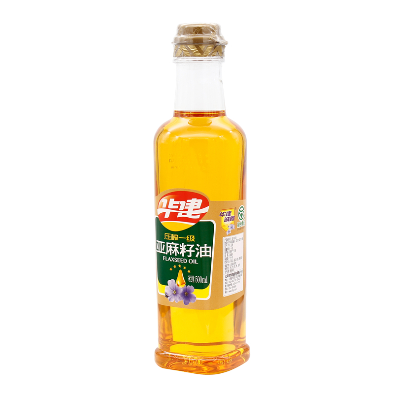 华建诚鑫 压榨一级亚麻籽油500ml