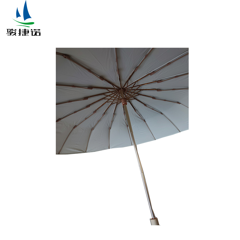 骏捷诺雨伞16骨三折/把高清大图