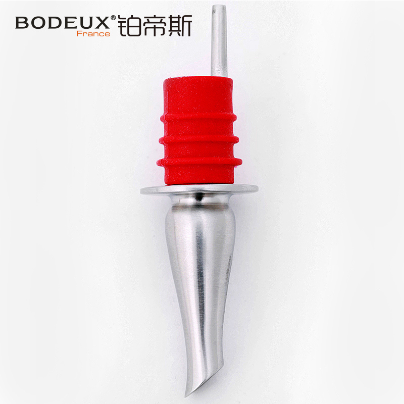 铂帝斯BODEUX 倒酒器红磨坊红不锈钢引酒器红酒分酒器
