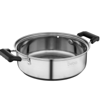 Debo德铂 汤锅不锈钢锅具 燃气电磁炉通用 维拉28cm