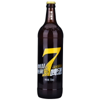 [7天鲜活啤酒,现产即发]泰山原浆啤酒7天鲜活8度720mL*6瓶整箱装瓶装