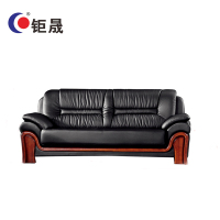 钜晟 办公沙发商务接待沙发西皮单人位 JSSFXP-23