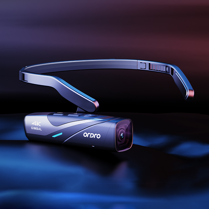 ep8头戴式运动摄像机4k防抖高清竖拍短视频dv摄录记录仪wifi标配