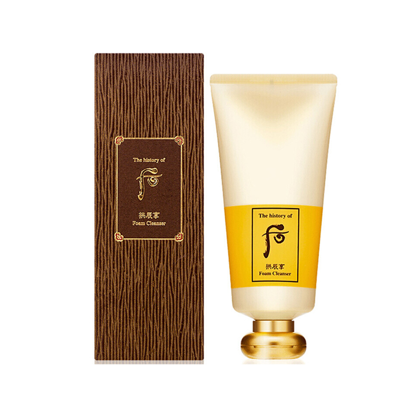 whoo 后 拱辰享气韵洗面奶 深层清洁泡沫洁面乳180ml/支 温和清洁