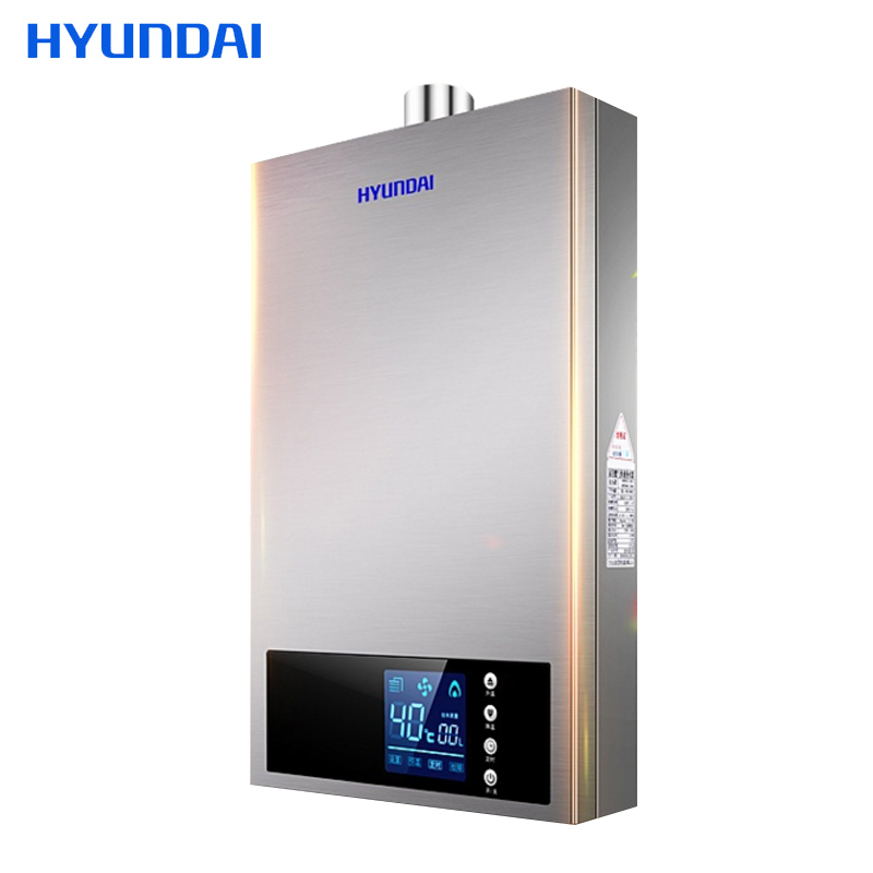 韩国现代(HYUNDAI)12升燃气热水器JSQ24-HY88 精控恒温 天然气
