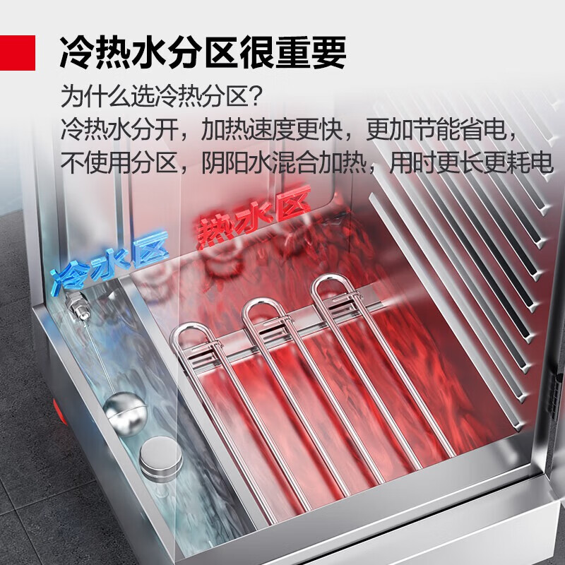德玛仕(DEMASHI)商用蒸箱蒸饭柜蒸饭车蒸包炉电蒸箱家用食堂蒸包一机多能 [定制盘]8盘380V 约120人430盘高清大图
