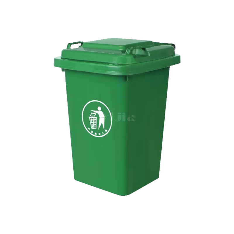 翌嘉YJ4122103 户外分类垃圾桶环卫垃圾桶 30L绿色