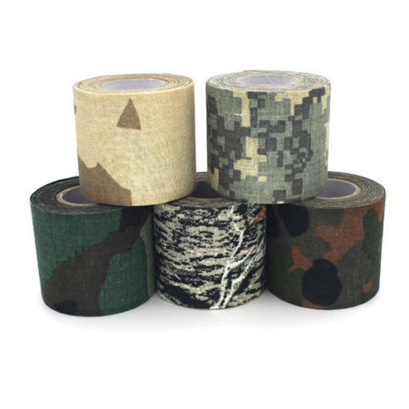 户外仿生迷彩布基胶带棉布基材器材缠绕胶带德国斑点买三送一