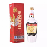 融汇老酒 安酒 55度 复古版 龙盒安酒 浓香型 2018年 500mlx2瓶