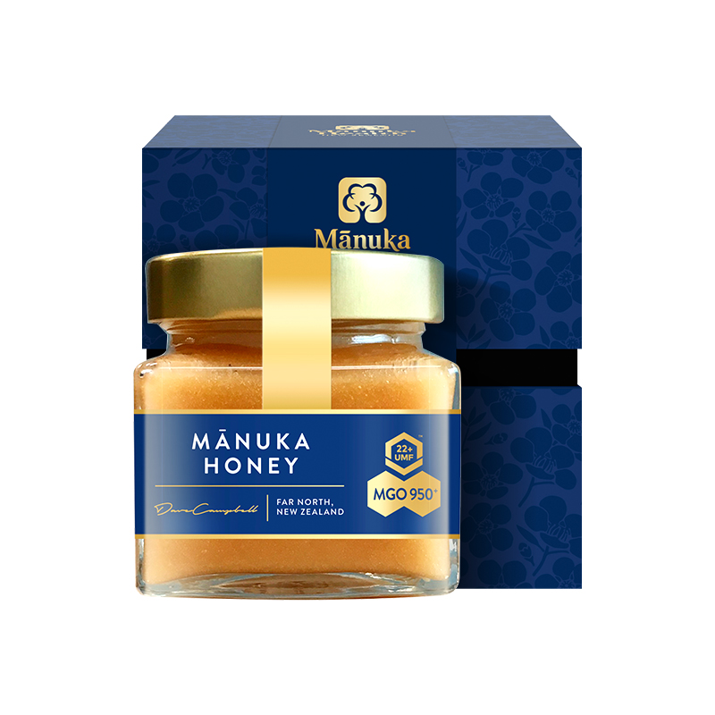 蜜纽康Manuka Health 天然麦卢卡蜂蜜 MGO950+ 250g 1瓶装 UMF22+ 新西兰进口