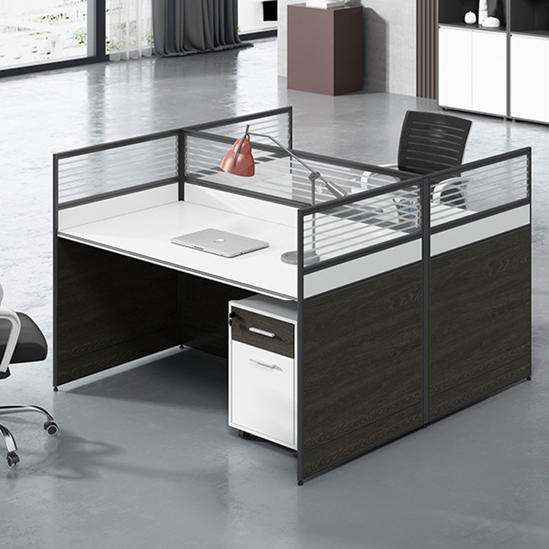 久五久 屏风工位 双人位张高清大图