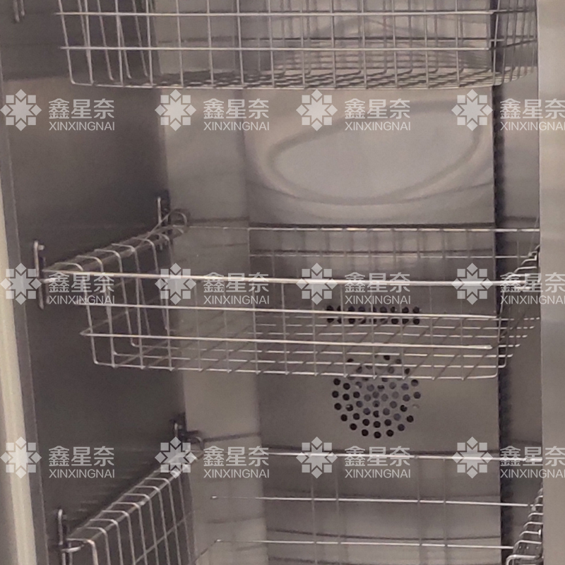 鑫星奈 XXN40614163 餐盘消毒柜对开玻璃门高温热风循环消毒柜1400L无指纹双门高清大图