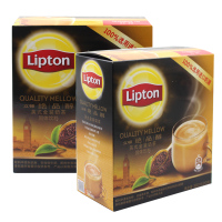 立顿（Lipton）绝品醇英式金装奶茶固体饮料20包380g