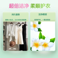 立白小苍兰柔顺洗衣液2kg*2瓶 高定香水香氛三效合一