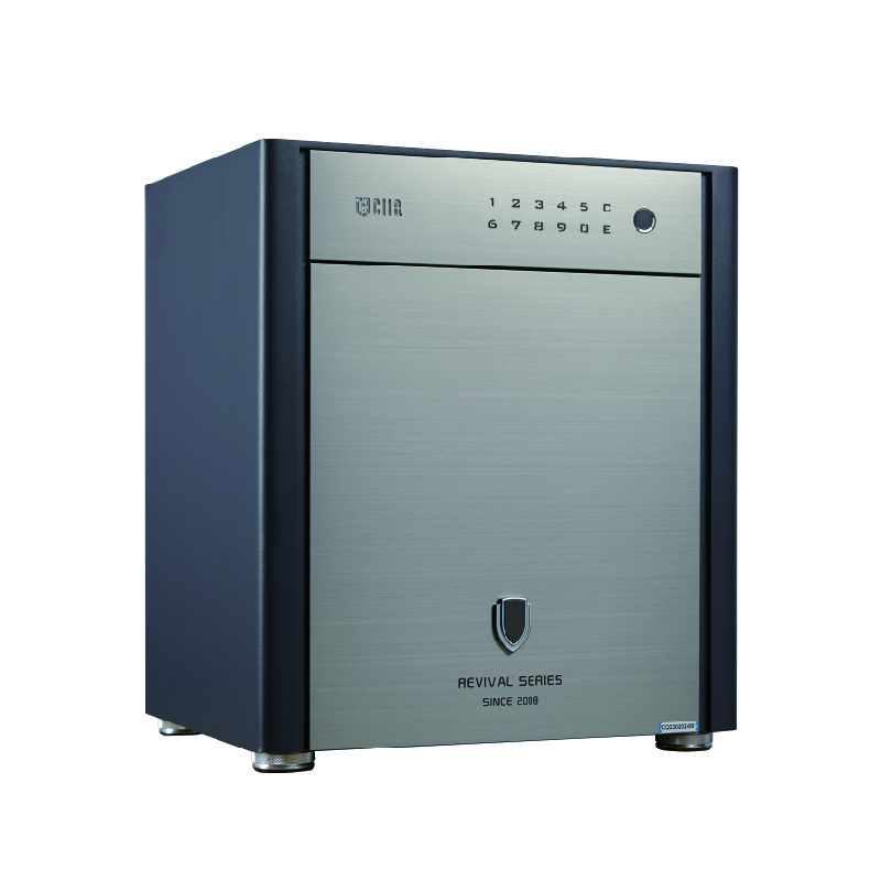 驰球2023新款保险箱45R新国标大尺寸防火防盗防撬家用智能重型保险柜不锈钢防钻呼吸灯电控远程报警功能