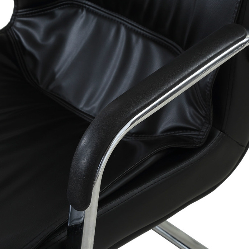 华立伟办公椅椅子皮质把高清大图