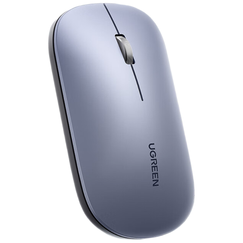 绿联无线蓝牙双模鼠标 适用苹果Mac华为Matebook荣耀笔记本电脑iPad平板鼠标 台式机轻音办公便携鼠标1