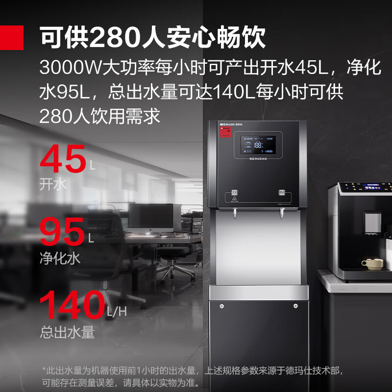 德玛仕(DEMASHI) 商用净水器饮水机SRZ-600/SRZ-2L-L5 一开一净 220V高清大图