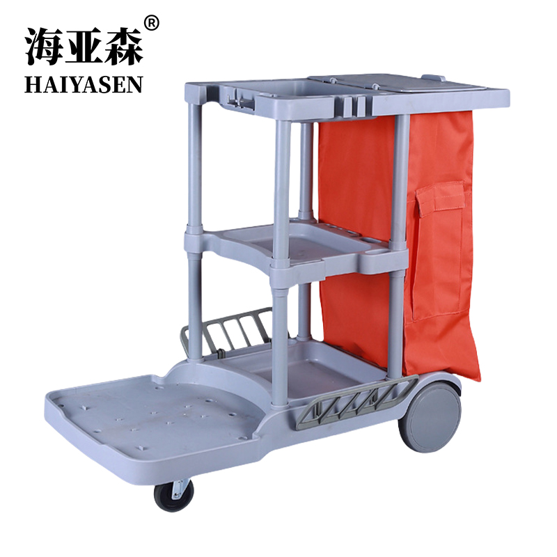 海亚森清洁服务工作手推车（计价单位：辆）灰色