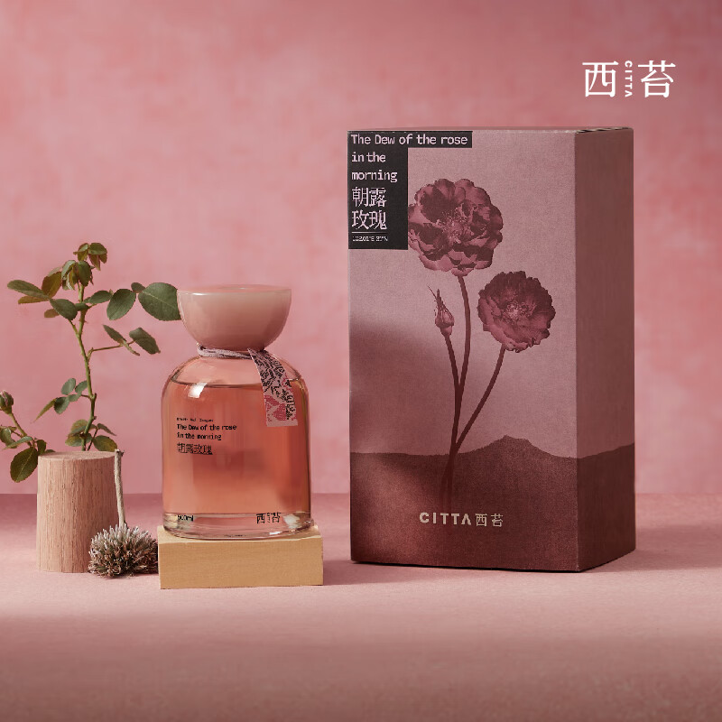 CITTA西苔 居家日用金山玫瑰系列·无火香薰 SEN10471朝露玫瑰高清大图