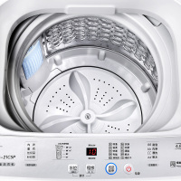 TCL 6公斤全自动家用2-3人用波轮洗衣机 一键脱水智控洁净更护衣 预约洗涤高性价比 XQB60-21CSP亮灰色