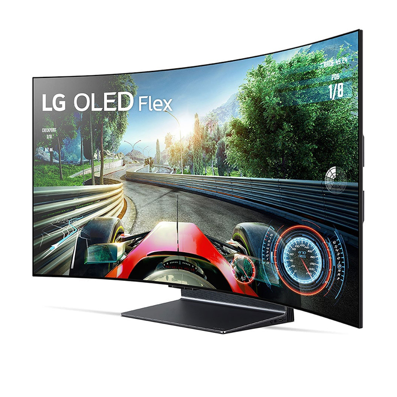 LG 柔性OLED变形曲面42英寸平板电视电竞游戏显示4K 120HZ高刷 音画芯片原装进口 柔性曲屏42LX3QPCA