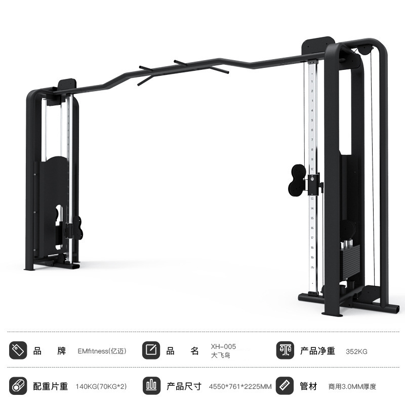 亿迈小飞鸟龙门架综合器械健身器材大全引体向上双臂机小飞鸟-XH-005-高配版大飞鸟