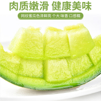 鲜知臻食 海南/山东网纹瓜4.5-5斤彩箱装