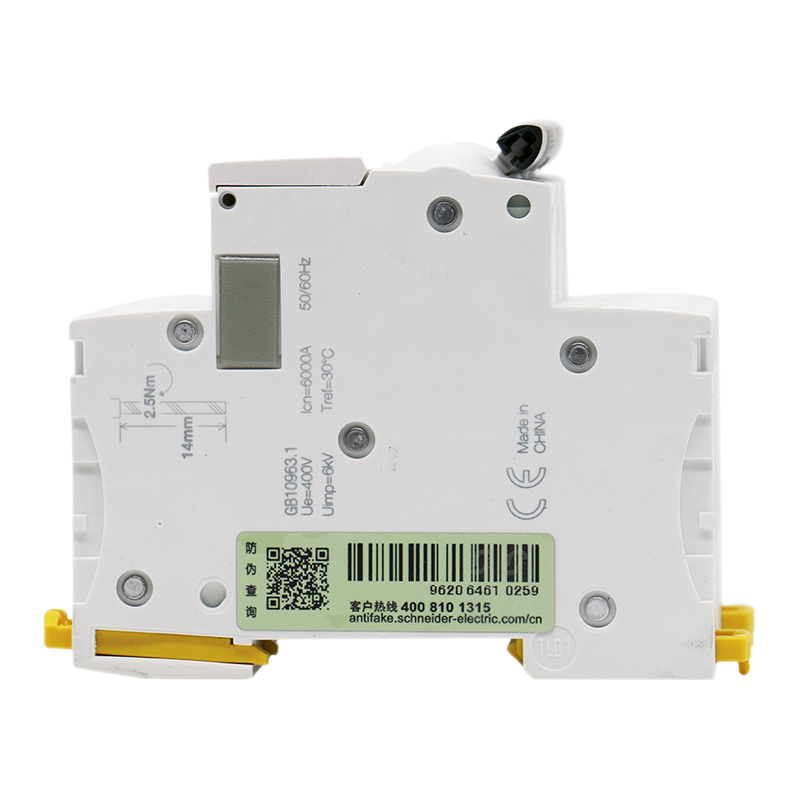 施耐德 断路器 A9F19306 IC65N 6KA 3P D6A电工用品