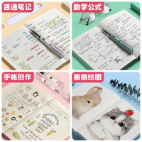 三木(SUNWOOD)a5网格本笔记本/记事本喷边本子小方格子手账本像素手绘画画大学生加厚简约ins风文艺方线格日记本文