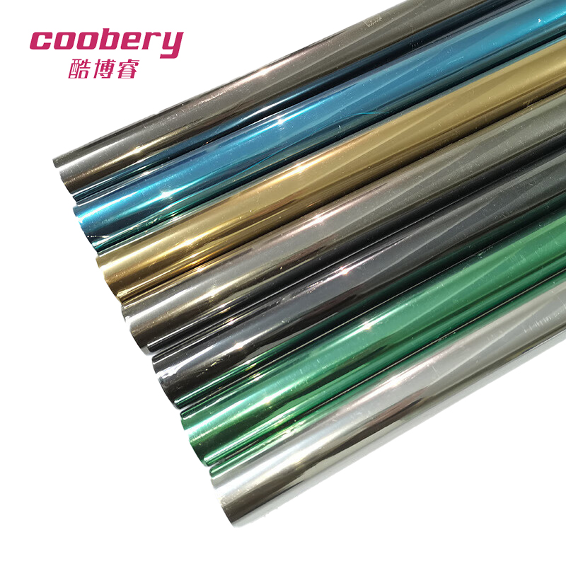 酷博睿(coobery)防晒隔热膜 玻璃贴纸窗户防窥遮光单透视 工厂办公室玻璃膜(宽120cm*长度1米 双面银)