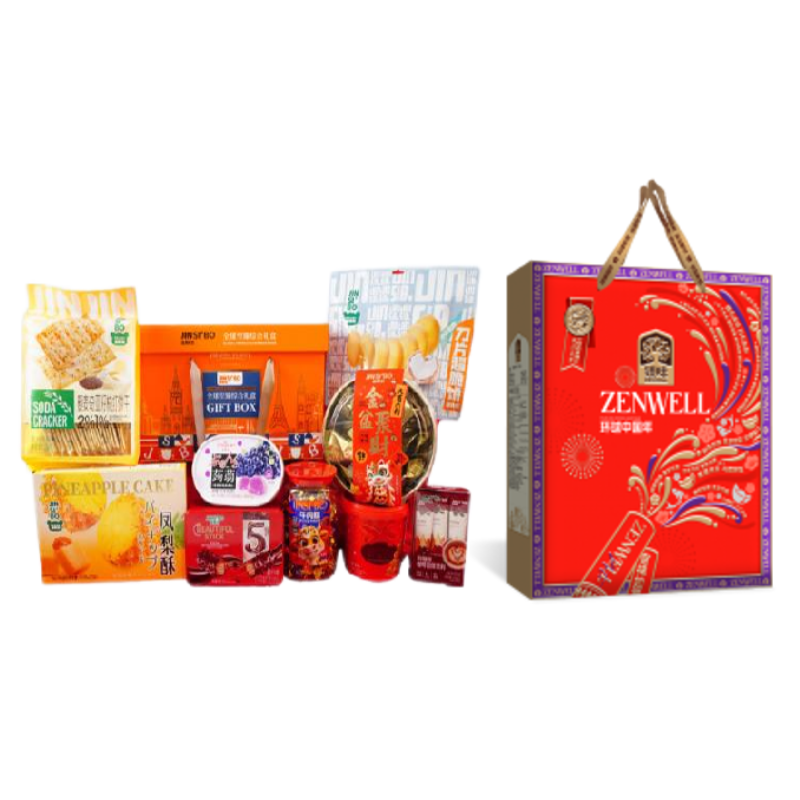 金龙鱼米5kg/袋*4+金菜花油4L/桶*2+臻味坚果礼盒*1+全球至臻中号礼盒*1高清大图