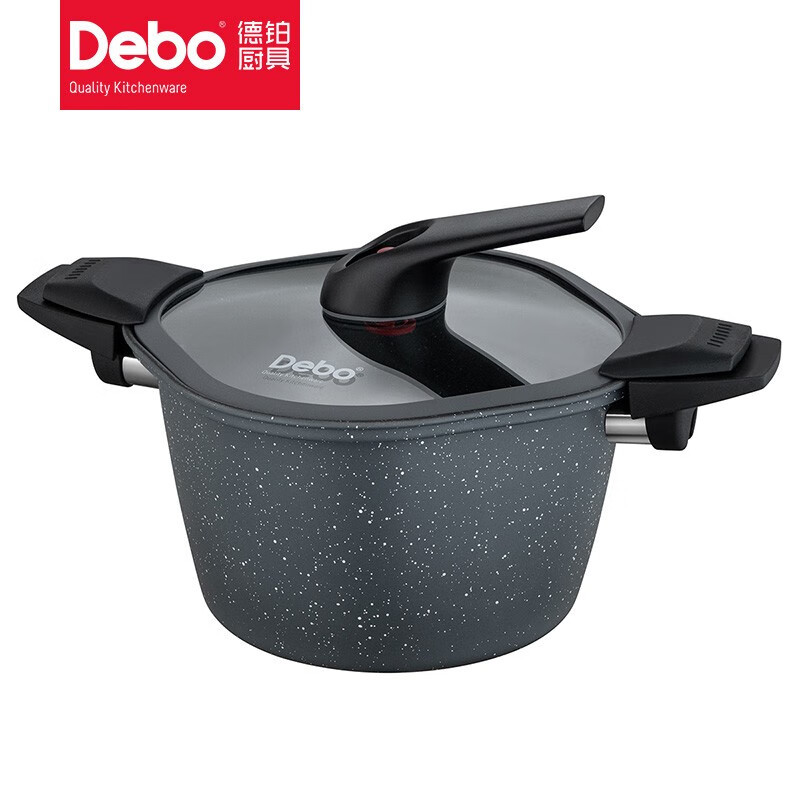 德铂(Debo) 格雷斯曼微压锅22cmDEP-878灰色高清大图