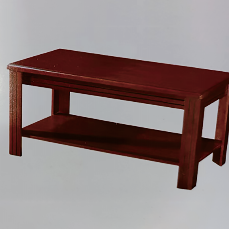 大嘉贴皮木质茶几1200600450mm视频