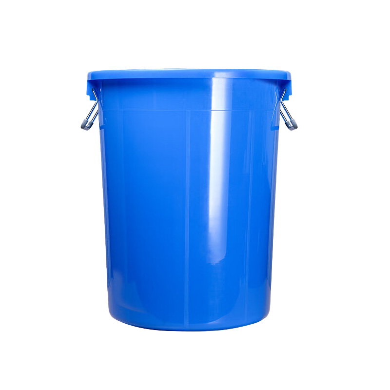 敏胤 MYY-40 蓝色圆形水桶垃圾桶 40L高清大图