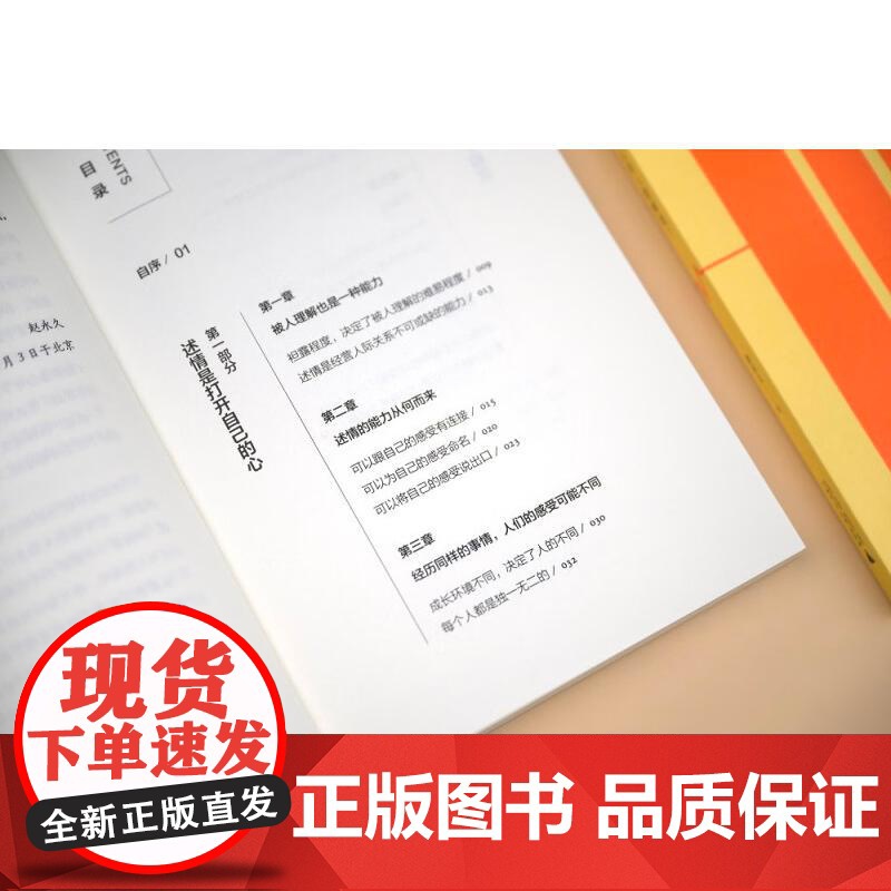 述情的力量:如何让别人理解我? 《爱的五种能力》作者、资深心理咨询师赵永久新作 广西师范大学出版社高清大图