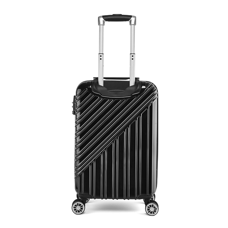 外交官 DS-1291 拉杆箱 ABS+PC 35.5×24×50cm(箱体约20英寸) 幻影黑 单个装