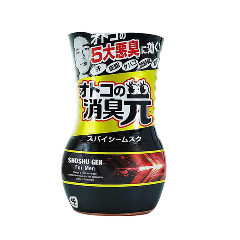[日本原装]小林制药(KOBAYASHI) 厕所卫生间用0.4L消臭元空气清新剂 5大恶臭对策400ml