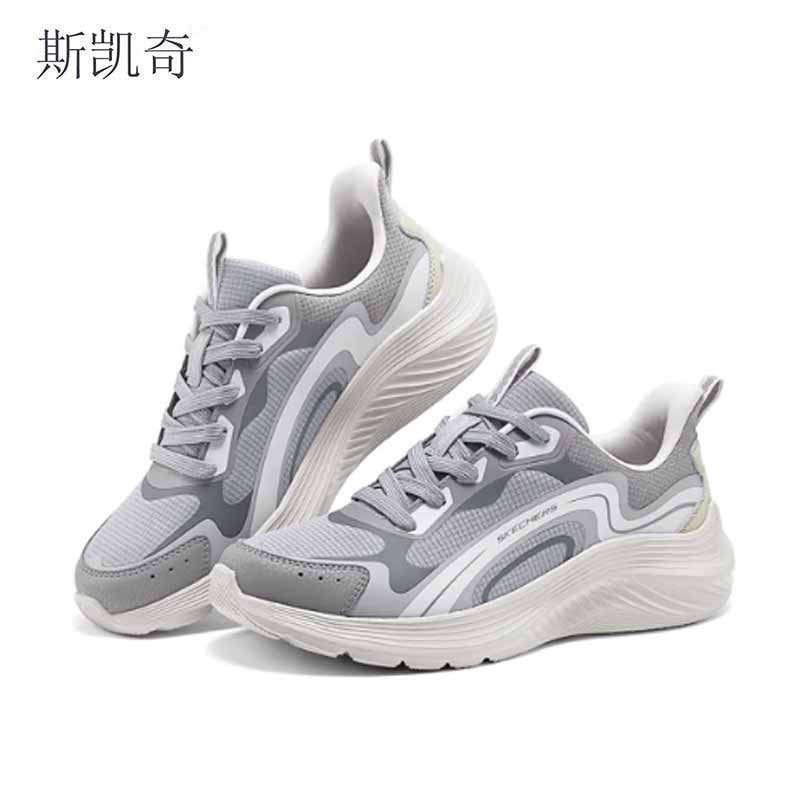 斯凯奇 男夏季新款跑步鞋 118227/GRY-10 双高清大图