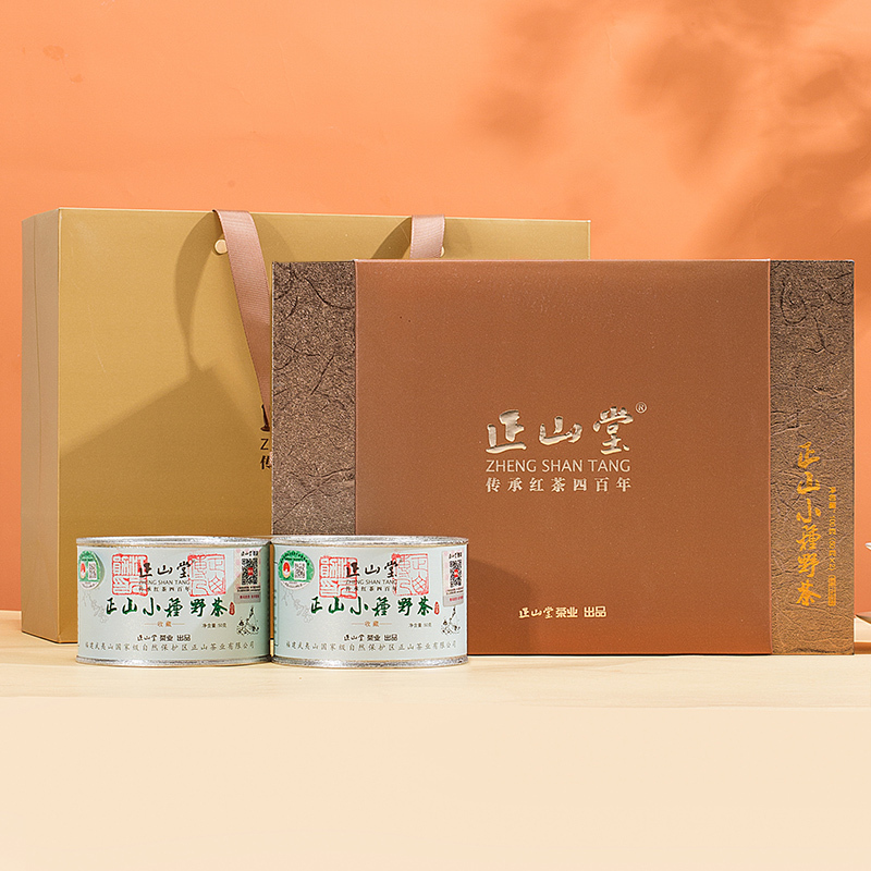 正山堂茶业宋风雅韵正山小种野茶礼盒装 桐木关正红茶