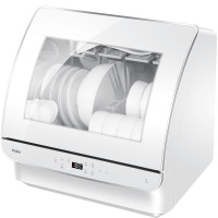 Haier/海尔 EBW4711B小海贝洗碗机升级版S版全自动家用台式刷碗迷你智能6套果蔬洗高温独立式