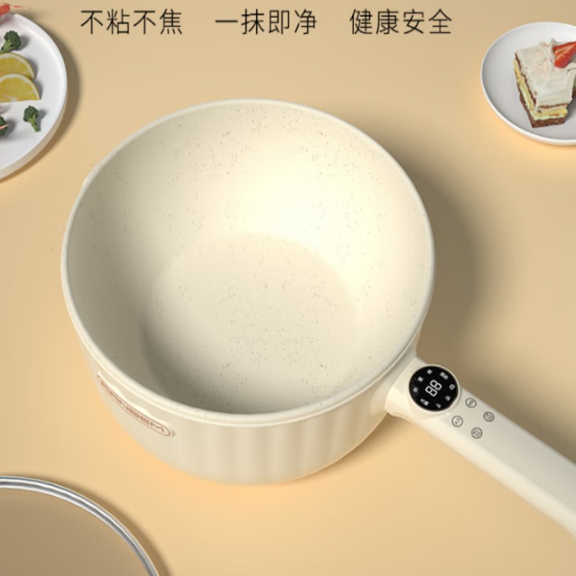 杜邦电火锅PCG-KY1440 4L铝合金不粘内锅 1400W机械控温 多功能聚热设计高清大图