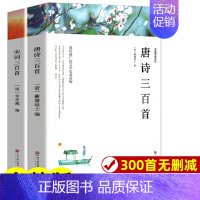 唐诗三百首+宋词三百首 [正版]唐诗三百首 宋词三百首 全集完整版无删减300首 带注释译文赏析附插图 中国传统文化国学