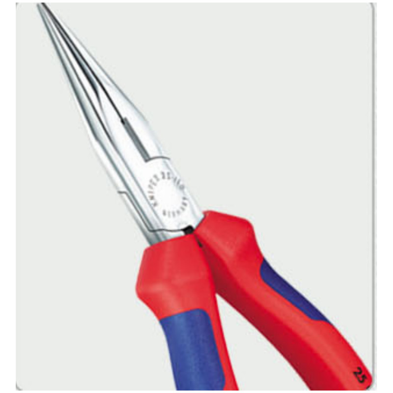 凯尼派克 KNIPEX 25 05 160160mm 尖嘴钳(镀铬头部 双色双重材料手柄)